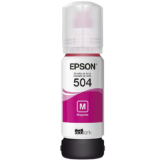 Garrafa para Ecotank magenta T504 - T504320AL - Epson