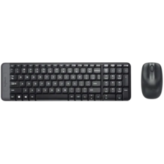 TECLADO E MOUSE SEM FIO LOGITECH MK220