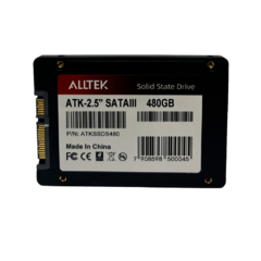 Alltek SSD 2.5 SATA III 6 Gbs - ATKSSDS 480GB - SoluTec Informática