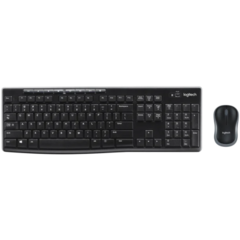 TECLADO E MOUSE SEM FIO LOGITECH MK270