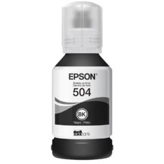 Garrafa para Ecotank preto T504 - T504120AL - Epson