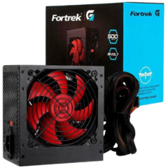 Fonte Previous Next Fonte Gamer ATX Fortrek Crusader 500W