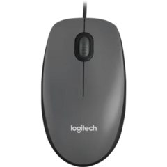 MOUSE COM FIO LOGITECH M100 - Preto