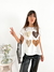 Remera amplia manga rebatible 4 Corazones - comprar online