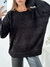 Sweater largo puntos combinados Ashkelon - tienda online