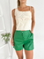 Short cuerina con bolsillos Gamora - comprar online