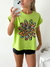 Remera amplia manga rebatible Hippie - tienda online