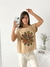 Remera amplia manga rebatible Hippie