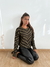 Sweater jacquard diseño cebra Incantevole - comprar online