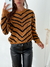 Sweater jacquard diseño cebra Incantevole - BENKA MAYORISTA 