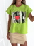 Remera amplia manga rebatible LovePrint - tienda online