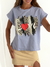 Remera amplia manga rebatible LovePrint