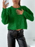 Sweater oversize con trenzas en frente y mangas Oregon - BENKA MAYORISTA 