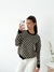 Sweater jacquard Oyster