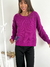 Sweater amplio con trenzas cuello redondo Pamplona - BENKA MAYORISTA 