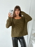 Sweater amplio con trenzas cuello redondo Pamplona - tienda online