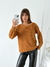 Sweater amplio con trenzas cuello redondo Pamplona en internet