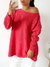 Sweater oversized cuello bote Philipa en internet