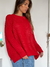 Sweater oversize rayado con tajo lateral Portman - comprar online