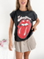 Remera amplia manga rebatible Rolling Stones - comprar online