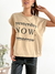 Remera amplia manga rebatible YesterdayNow - comprar online