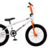 Bicicleta Pro X Velo1 Aro 20 Bmx Vbrake Branco/Laranja - Bike Mania