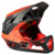 Capacete Fox Proframe Vapor Branco/Vermelho/Preto Tam M