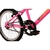 Bicicleta Athor Aro 20 Charmy Feminina 2023 Rosa c/ Cesta na internet