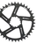 Coroa Ictus Direct Offset 00 mm 36 T Preta (Sram) - Bike Mania