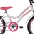 Bicicleta Athor Aro 20 Mist Feminina Branca c Paralama Cesto - Bike Mania