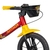 Bicicleta Balance Equilíbrio Nathor Bike Fast Vermelho/Amar - Bike Mania