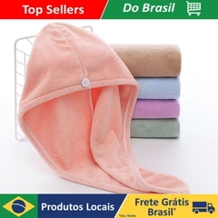 Toalha para cabelo seca rápido - comprar online