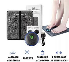 Massageador Pés Pulso Elétrico