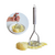 Amassador de Batata e Legumes, Aço Inox, 26 cm