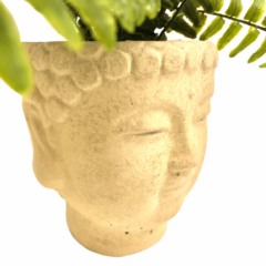 Arranjo Cedro 18Folhas - Toque Real - Vaso Buda na internet