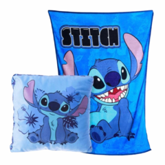 Kit Almofada e Manta Stitch Disney