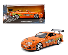 Jada Fast and Furious Brian's Toyota Supra escala 1:24 - Lápiz loco