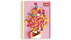 Cuaderno de 100 Hojas Profesional de Cuadro Grande Mega Plus Scribe