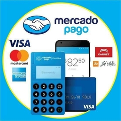 Kit Lector de Tarjetas Bancarias Mercado Pago Point Blue, Inalámbrico, Azul - comprar en línea