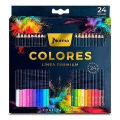 Lápices de colores Norma Linea Premium 24 piezas