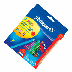 Lápices De Colores Triangulares Pelikan Jumbo 18+2 Piezas