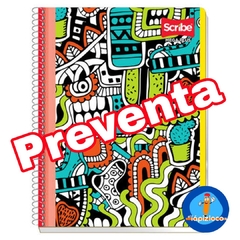 Preventa Cuaderno Profesional de Raya Mega Plus Scribe de 100 hojas