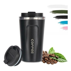 Termo grande taza de viaje 510 ml negro