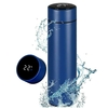 Termo Digital 500 ml inteligente acero inoxidable Azul