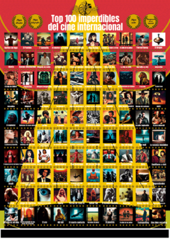 Poster Top 100 imperdibles del cine mundial en internet