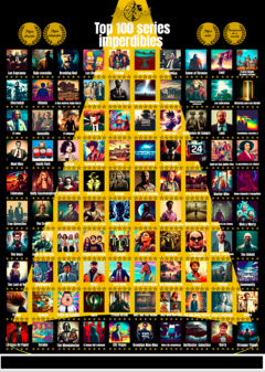 Poster Top 100 series imperdibles de todos los tiempos en internet