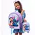 Mochila Lilo Stitch Escolar Feminina Infantil Menina + Lancheira Térmica + Estojo