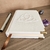 Caderno Couro Branco Triquetra - A6 (ESGOTADO) - comprar online