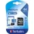 Tarjeta de memoria Verbatim microSDHC 64GB con adaptador --- 44084