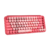 Teclado Logitech Pop Keys Mecanico Coral Rose 920-010715